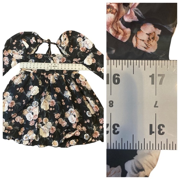 NWT BUDDY LOVE Stassie Puff Sleeve Baby Doll Dress, Medium - Picture 12 of 15